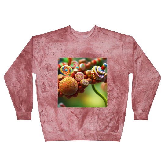 A glimpse into candy land version 4 Blast Sweatshirts