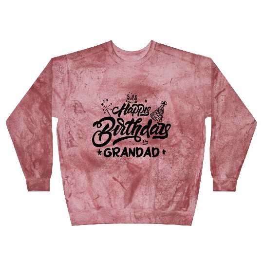 Happy birthday grandad Blast Sweatshirts