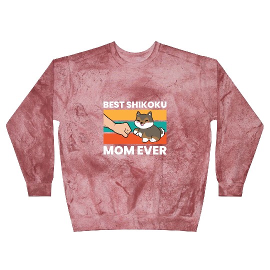 Best Shikoku Mom Ever Kochi Ken Dog Japan Shikoku Blast Sweatshirts