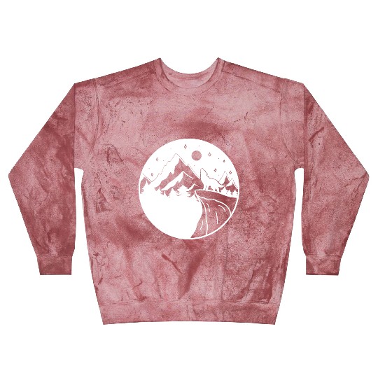 Wolf on the Mountain Blast Sweatshirts