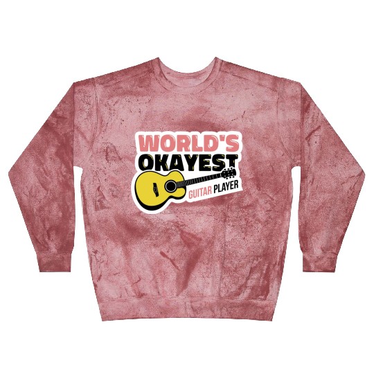 world's okayest guitar player Blast Sweatshirts
