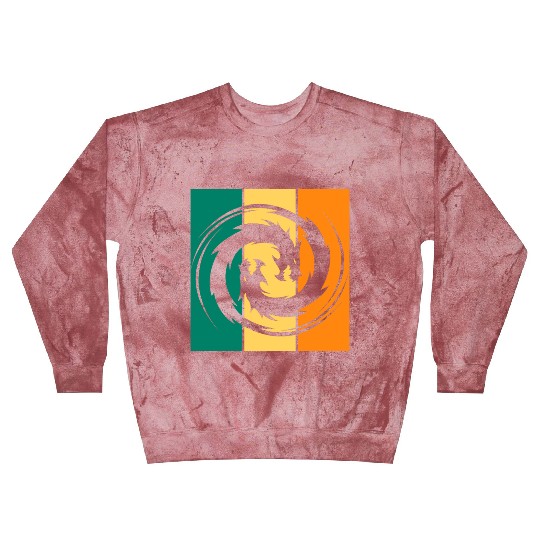 Dragon Ying Yang Blast Sweatshirts