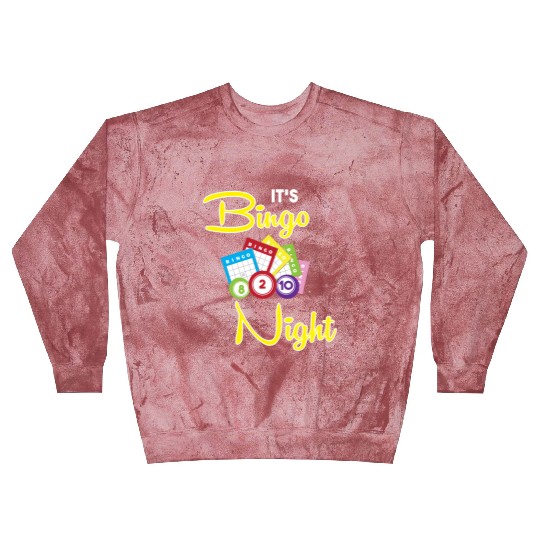 Bingo Caller Gambler Bingo Player Its Bingo Night Blast Sweatshirts
