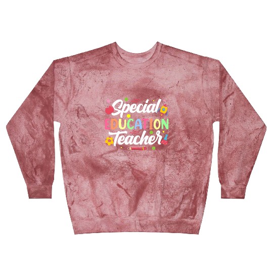 Special Education Teacher Cute Sped Awareness Blast Sweatshirts