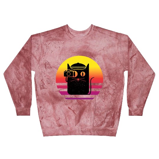 Camera Photography Retro Photo for Photographer Blast Sweatshirts