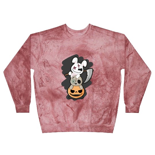 Grim Reaper Killer Bunny - Halloween Blast Sweatshirts