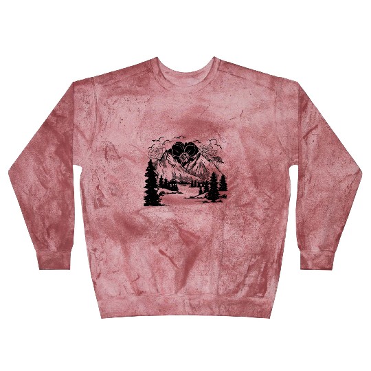 Nature Lover Mountains Forest Hiking Hiker Blast Sweatshirts