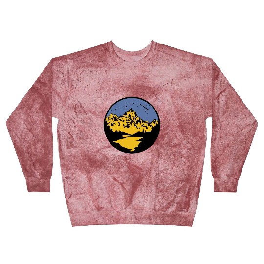 Nature Lover Midnight Sky Hiking Camping Outdoor Blast Sweatshirts