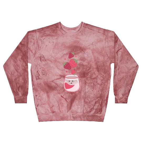 Delicious Strawberry juice Blast Sweatshirts