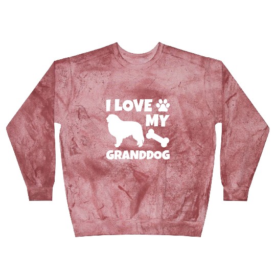 I Love My Granddog Great Pyrenees Blast Sweatshirts