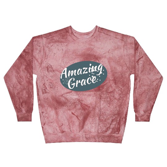 Amazing Grace Christian design Blast Sweatshirts