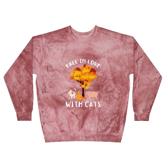 Fall Women Cat Lover Autumn Blast Sweatshirts