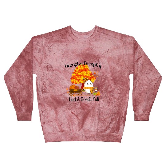 Humpty Dumpty Had A Great Fall Thanksgiving Autumn Blast Sweatshirts