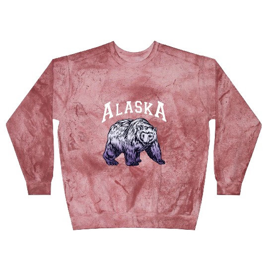 Alaska Gift USA Natur Bär Denali Grizzly Wald Blast Sweatshirts