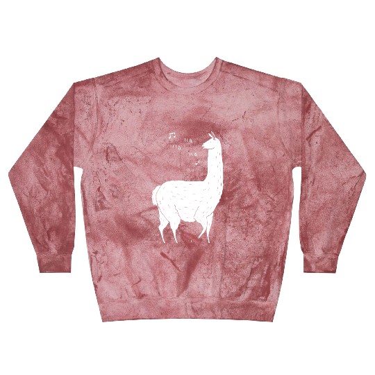 Song Of The Llama Blast Sweatshirts
