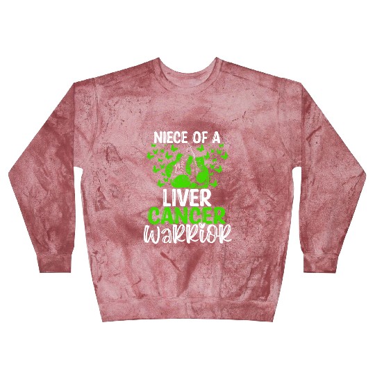 Liver Cancer Awareness Niece Aunt Uncle Blast Sweatshirts