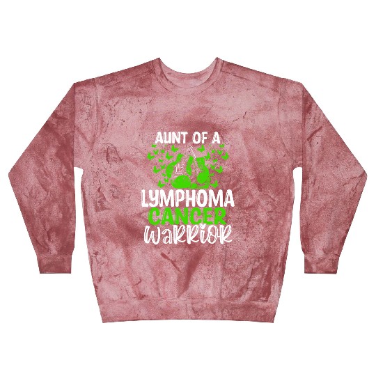 Lymphoma Cancer Awareness Aunt Nephew Niece Blast Sweatshirts