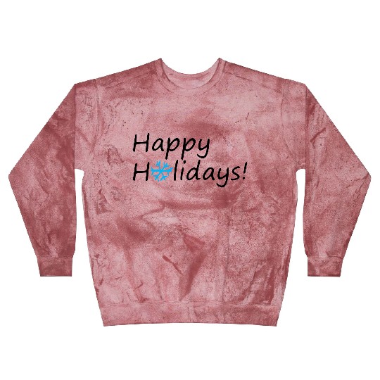 Happy Holidays Blast Sweatshirts