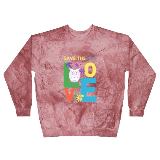 Save the planet eco friendly design Blast Sweatshirts