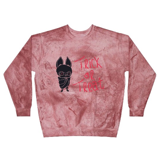 trick or treat kids in cute bat costumes Blast Sweatshirts