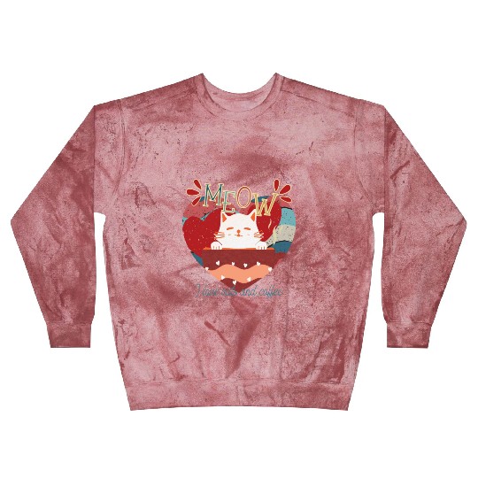 I love cats and coffee Blast Sweatshirts