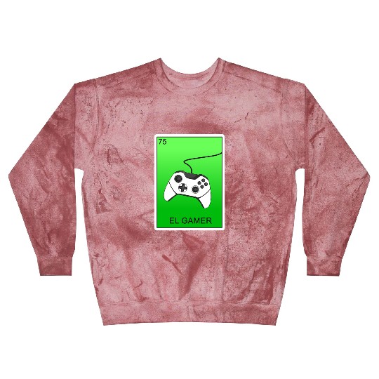 El Gamer Video Gaming Card Mexican Lottery Card Blast Sweatshirts