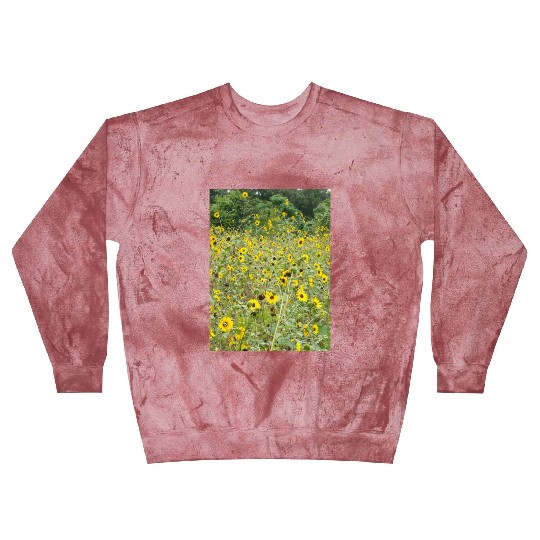 My Photography - Swamp Sunflowers in Texas Blast Sweatshirts