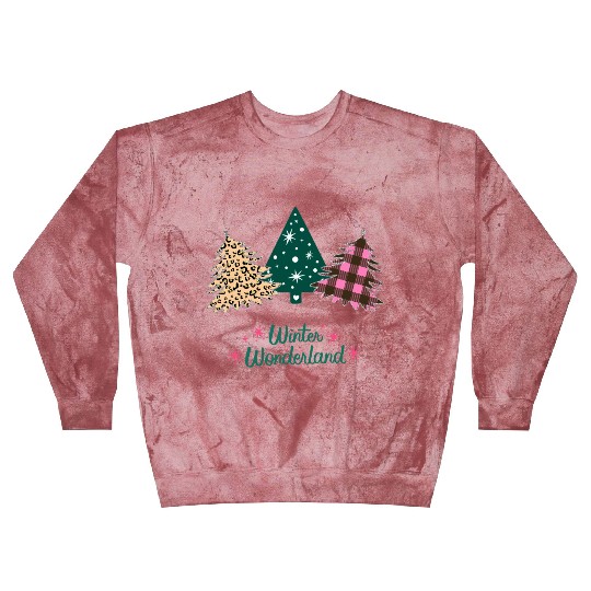 Winter Wonderland - Christmas Trees! Blast Sweatshirts