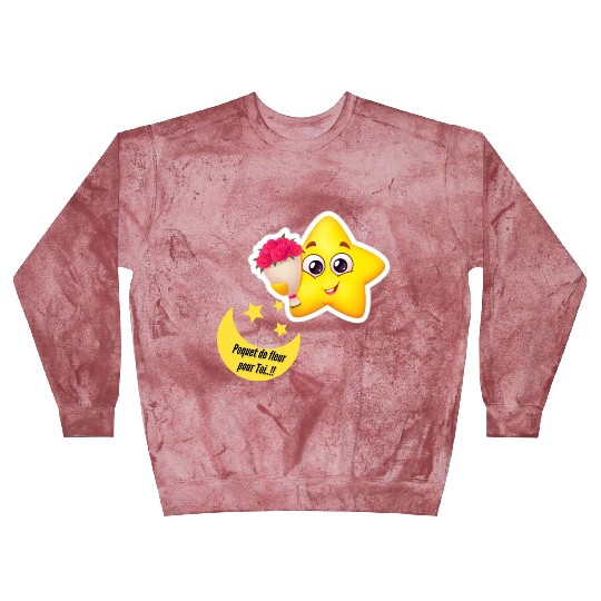 Design d'étoile et lune Blast Sweatshirts