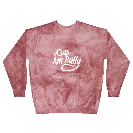Go Am Bully Bulldog Pet Dog breed Blast Sweatshirts