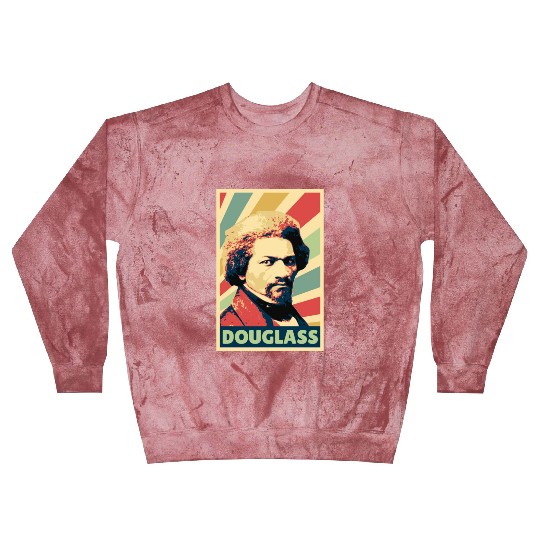 Frederick Douglass Vintage Colors Blast Sweatshirts