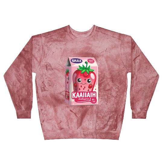 Strawberry Milk Kawaii Blast Sweatshirts