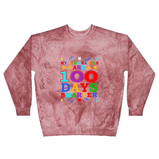 100th Day 4th Grade Teacher 100 Days Of School Blast Sweatshirts