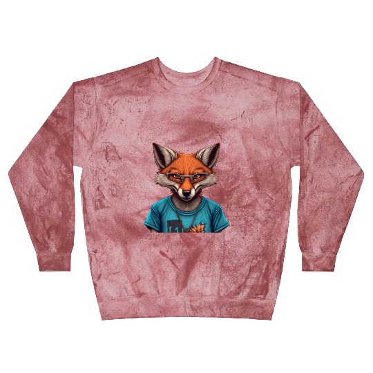 Smart Fox, sly fox, foxy Blast Sweatshirts