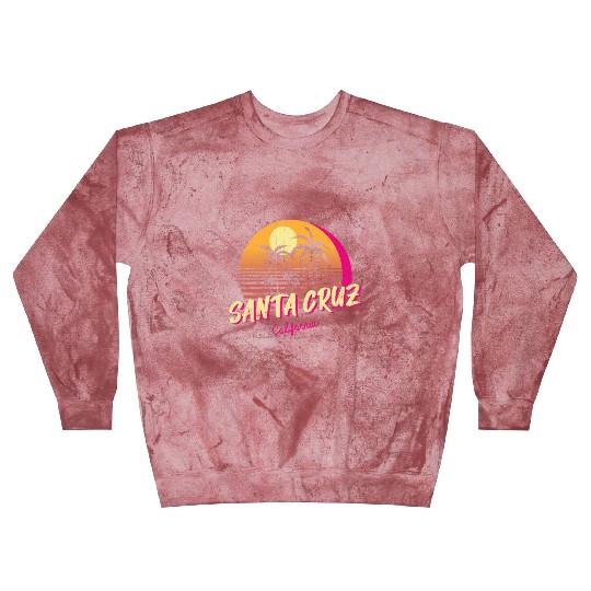 Retro Santa Cruz California Blast Sweatshirts