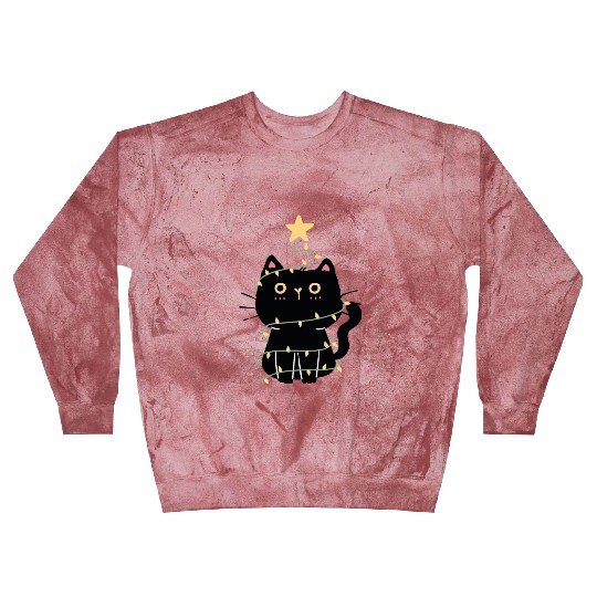 Funny Cat Christmas Blast Sweatshirts,Meow Christmas