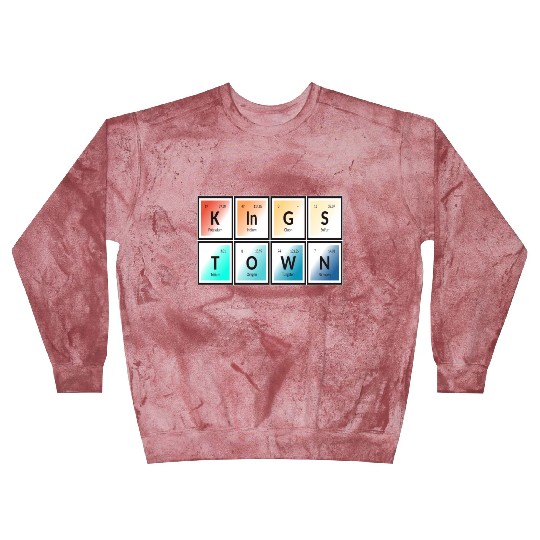 Kingstown | Periodic Table of Elements Blast Sweatshirts