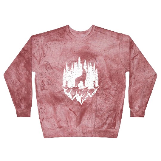 Grey Wolf Wilderness Nature Mountains Wildlife Cam Blast Sweatshirts