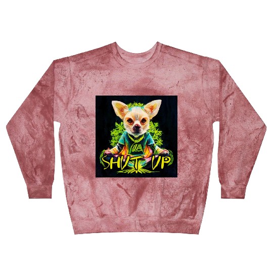 dog relaxion, buddhist chihuahua Blast Sweatshirts