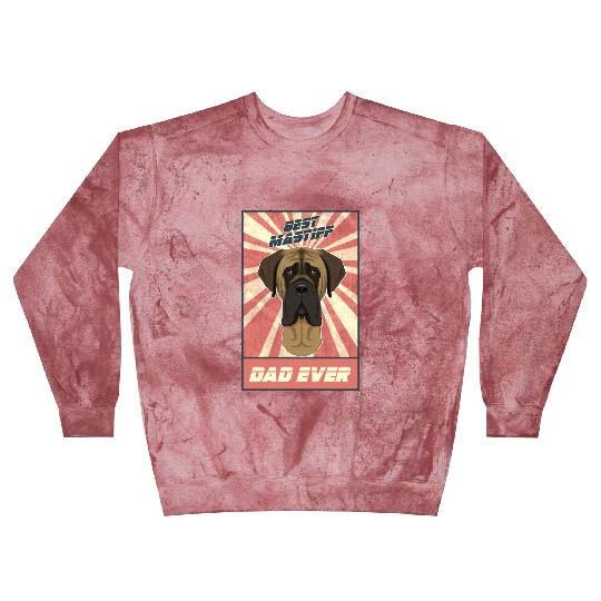 Best Mastiff Dad Ever I Mastiff Lover Blast Sweatshirts