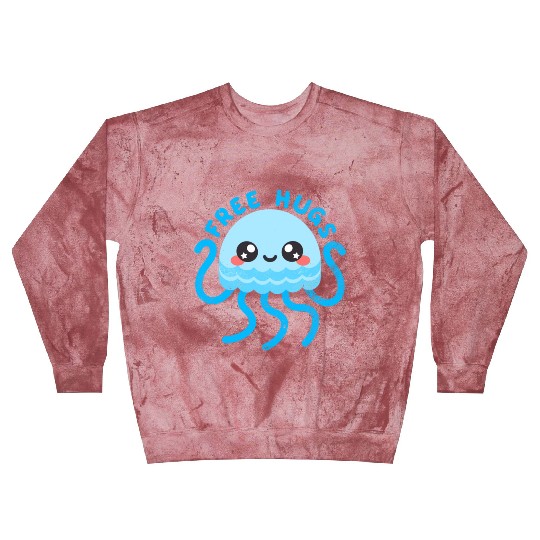 Jellyfish free hugs Blast Sweatshirts