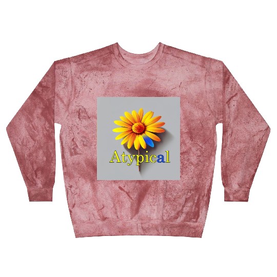 Colorful flower, atypical or neurodivergent Blast Sweatshirts