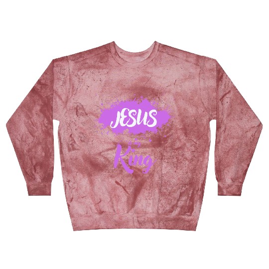 JESUS is my King Blast Sweatshirts