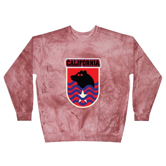 US States CALIFORNIA Blast Sweatshirts