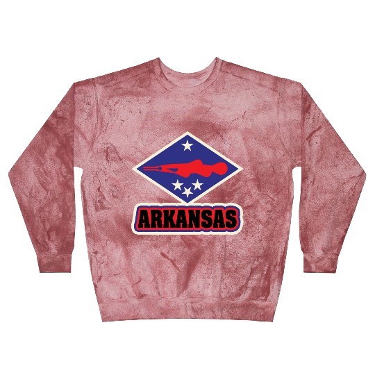 US States ARKANSAS Blast Sweatshirts