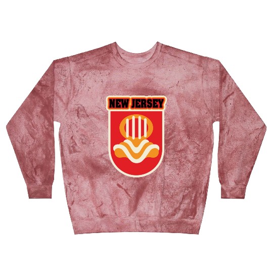 US States NEW JERSEY Blast Sweatshirts