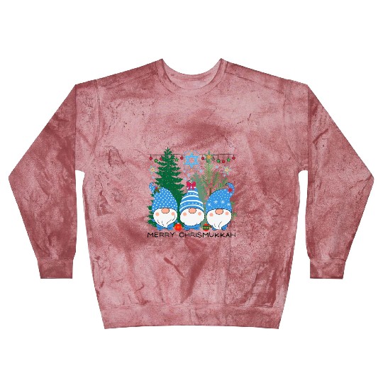 Merry Christmukkah, Jewish Christmas, Hanukkah Blast Sweatshirts