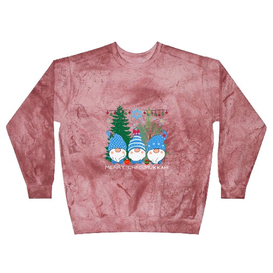 Merry Christmukkah, Jewish Christmas Blast Sweatshirts