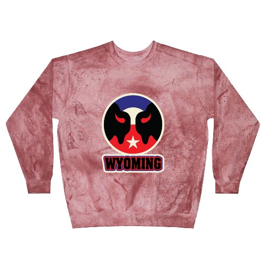 US States WYOMING Blast Sweatshirts