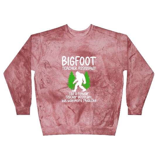 Bigfoot Party Supplies Bigfoot Teacher Assistant Blast Sweatshirts